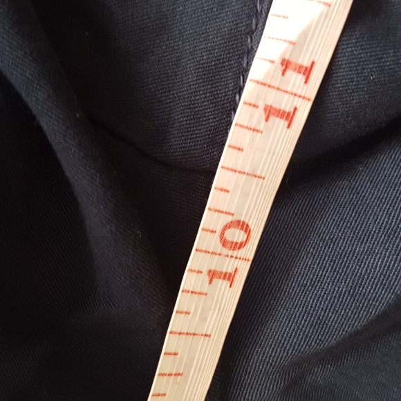 Style & Co Navy Cotton Blend Crop Pants with Pockets Size 14P - Picture 11 of 16